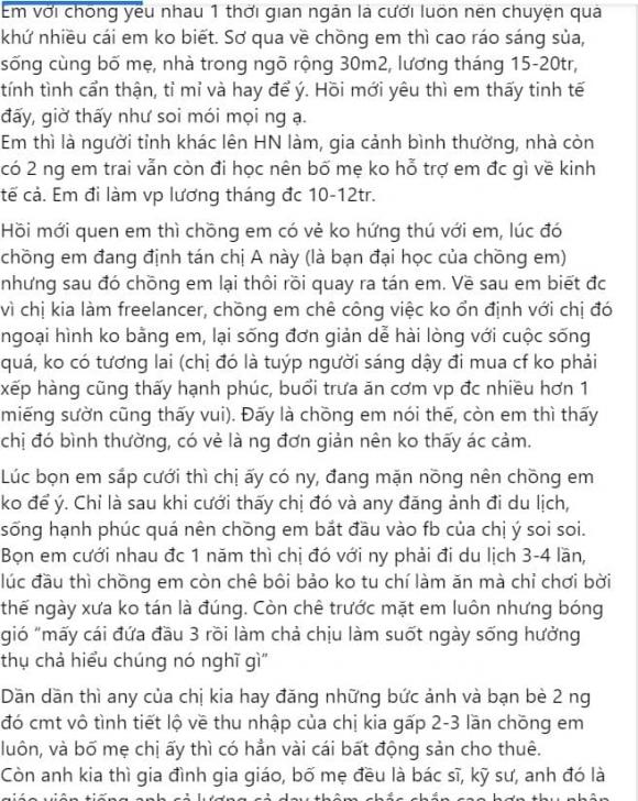 Chồng soi Facebook người yêu cũ mỗi ngày, bắt vợ nấu những món ăn giống hệt rồi so sánh đủ thứ-1