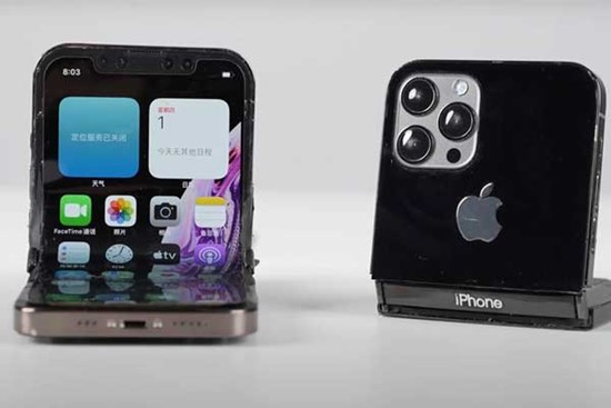 iPhone gập đầu tiên trên thế giới