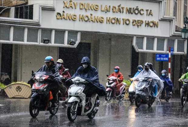 Miền Bắc chuẩn bị đón không khí lạnh, mưa dài ngày-1