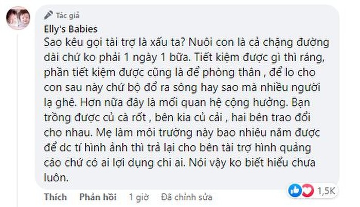 Elly Trần nổi đóa vì bị netizen chê bai khi tìm kiếm nguồn tài trợ sau khi chồng dừng chu cấp-2
