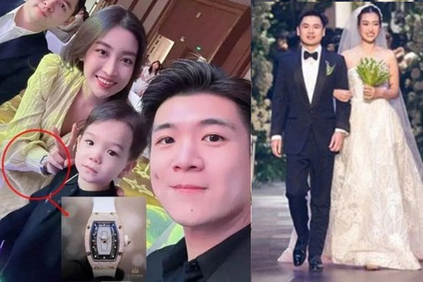 Hoa hậu Đỗ Mỹ Linh cùng ông xã Chủ tịch Hà Nội FC ẵm cúp vô địch V-League-1