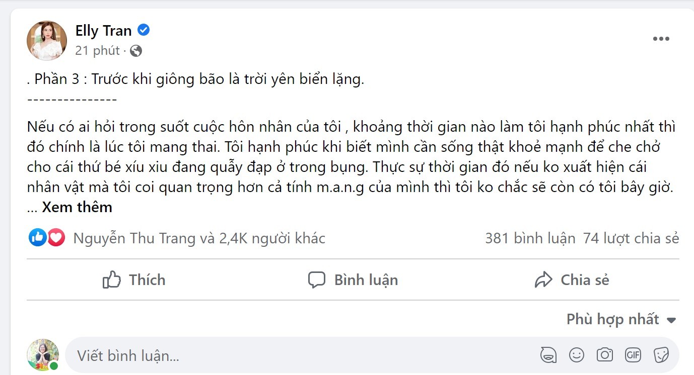 Elly Trần kể tiếp phần 3 góc khuất hôn nhân với chồng Tây, hé lộ thêm tình tiết khó tin khi mang thai-3