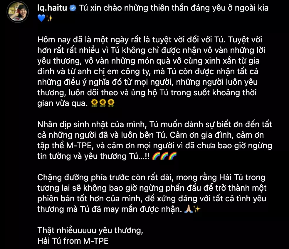 Hải Tú đăng ảnh sinh nhật, bị so sánh kém duyên với gái đẻ-1