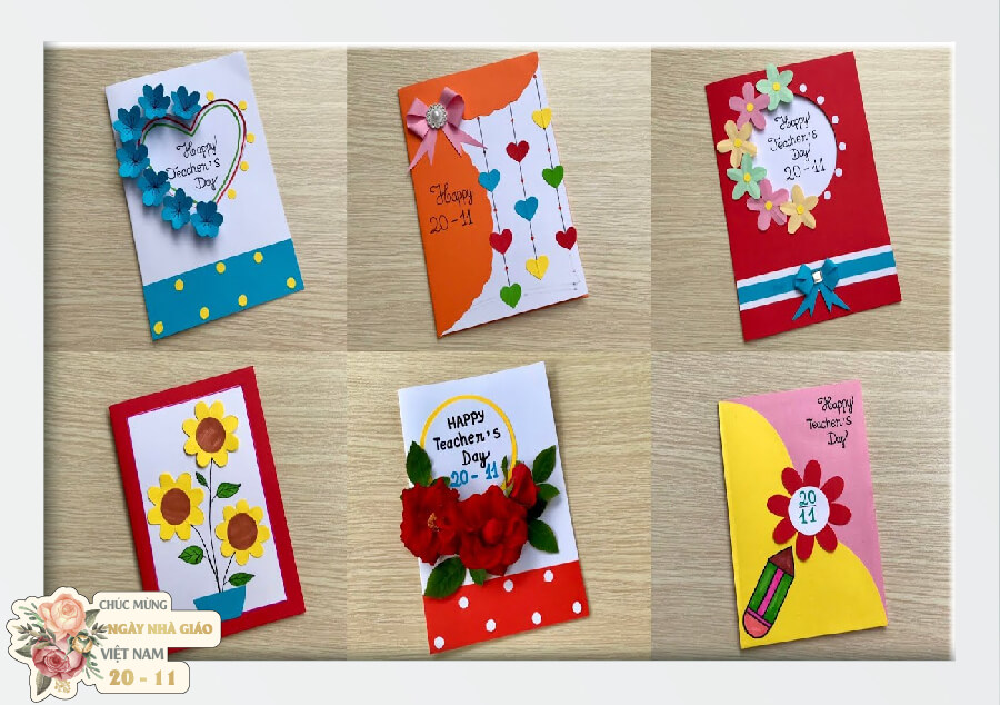 Cách làm thiệp 20/11 đơn giản nhưng vẫn đẹp và đầy ý nghĩa&nbsp;tặng thầy cô giáo-1
