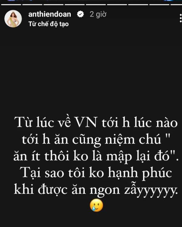 Thiên Ân mặc váy trễ nải để lộ vết rạn ngực qua cam thường-7