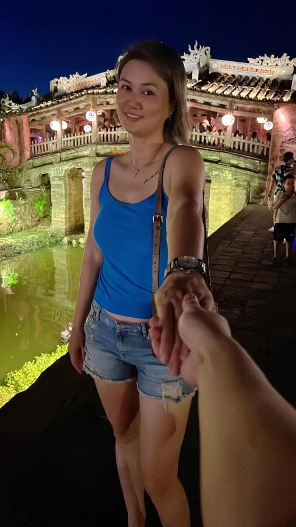 Hoa khôi bóng chuyền Kim Huệ khoe bạn trai mới, nói về hạnh phúc cả đời-5