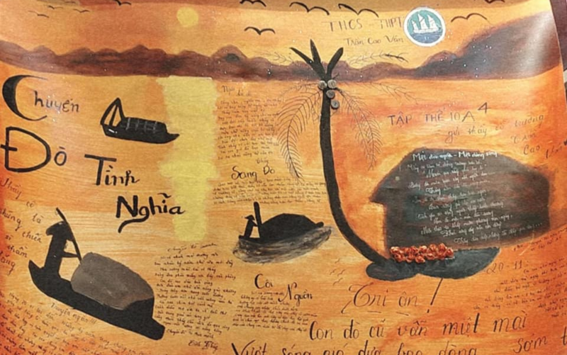 Hướng dẫn làm báo tường 20/11 đơn giản nhưng thành quả đẹp miễn chê, giật giải của trường chỉ là chuyện nhỏ-14