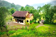 Ngôi nhà nhỏ ở Phú Thọ nằm giữa cánh đồng bao la, gây thích thú với thiết kế theo phong cách xưa