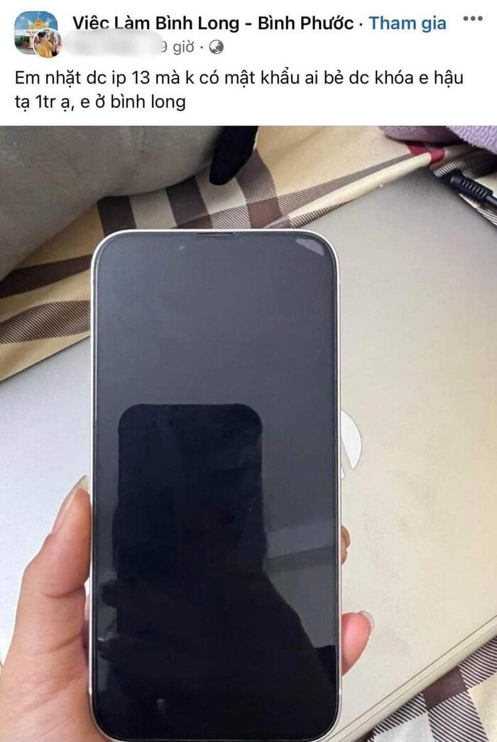 Cô gái nhặt được iPhone13 cương quyết không trả, cư dân mạng khuyên ngăn hết lời-1