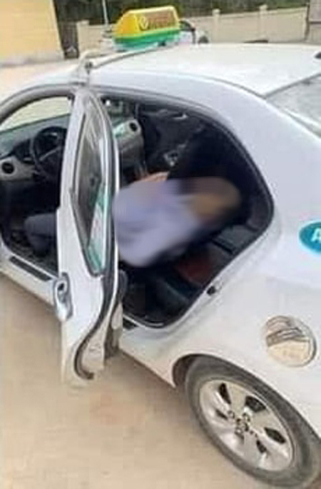 Ngồi trong xe chờ khách tham quan, tài xế taxi tử vong bất thường-1