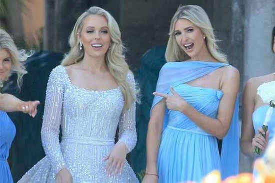 Ivanka Trump bị chỉ trích vì xấu tính ở đám cưới em gái