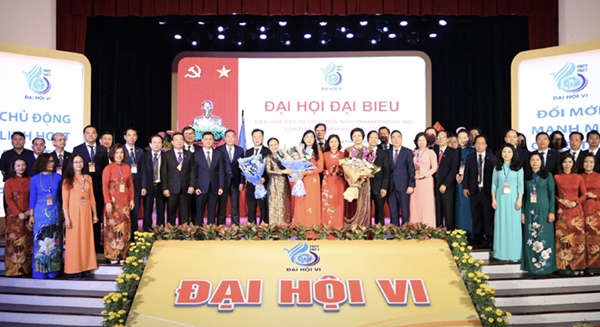 Đại hội đại biểu lần thứ VI Liên hiệp các tổ chức hữu nghị thành phố Hà Nội thành công tốt đẹp-1