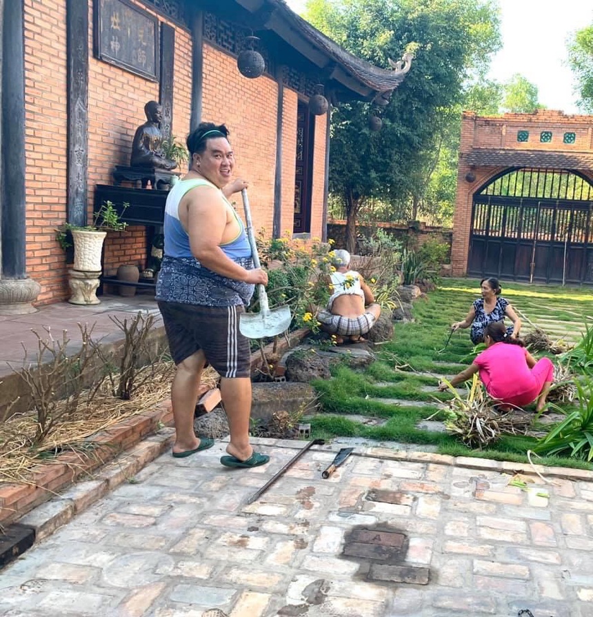 5 năm xây nhà vườn như biệt phủ của diễn viên hài nặng 147kg-12