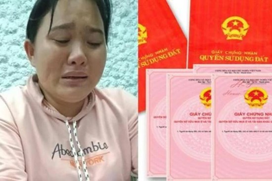 Người phụ nữ mua sổ đỏ giả trên mạng rồi đi lừa đảo