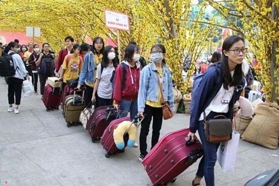 Nhiều trường đại học cho sinh viên nghỉ Tết Nguyên đán hơn 3 tuần