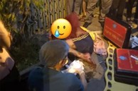 Băng qua đường sắt, 1 người đàn ông bị tàu cán mất chân