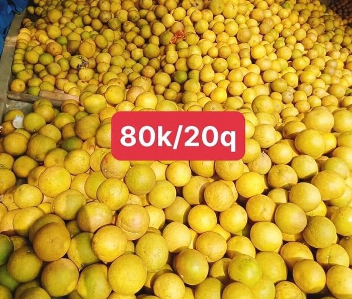 Hàng loạt bưởi đặc sản đổ bộ” Thủ đô với giá siêu rẻ”, chỉ từ 3.000 đồng/quả-1