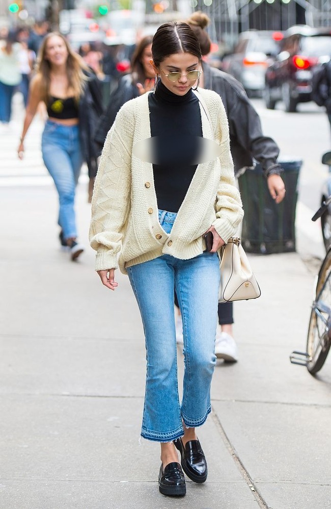 Sao Hollywood diện áo cardigan theo 11 cách đơn giản mà sang trọng-11