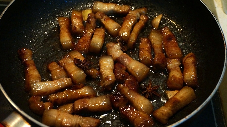 Trời lạnh làm món thịt kho măng nóng hổi ngon cơm-5