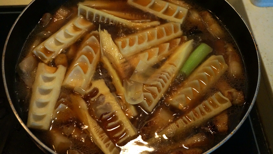 Trời lạnh làm món thịt kho măng nóng hổi ngon cơm-7