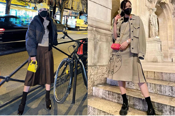 Loạt ý tưởng diện đồ đỏ chơi Noel đến từ sao Hàn-9