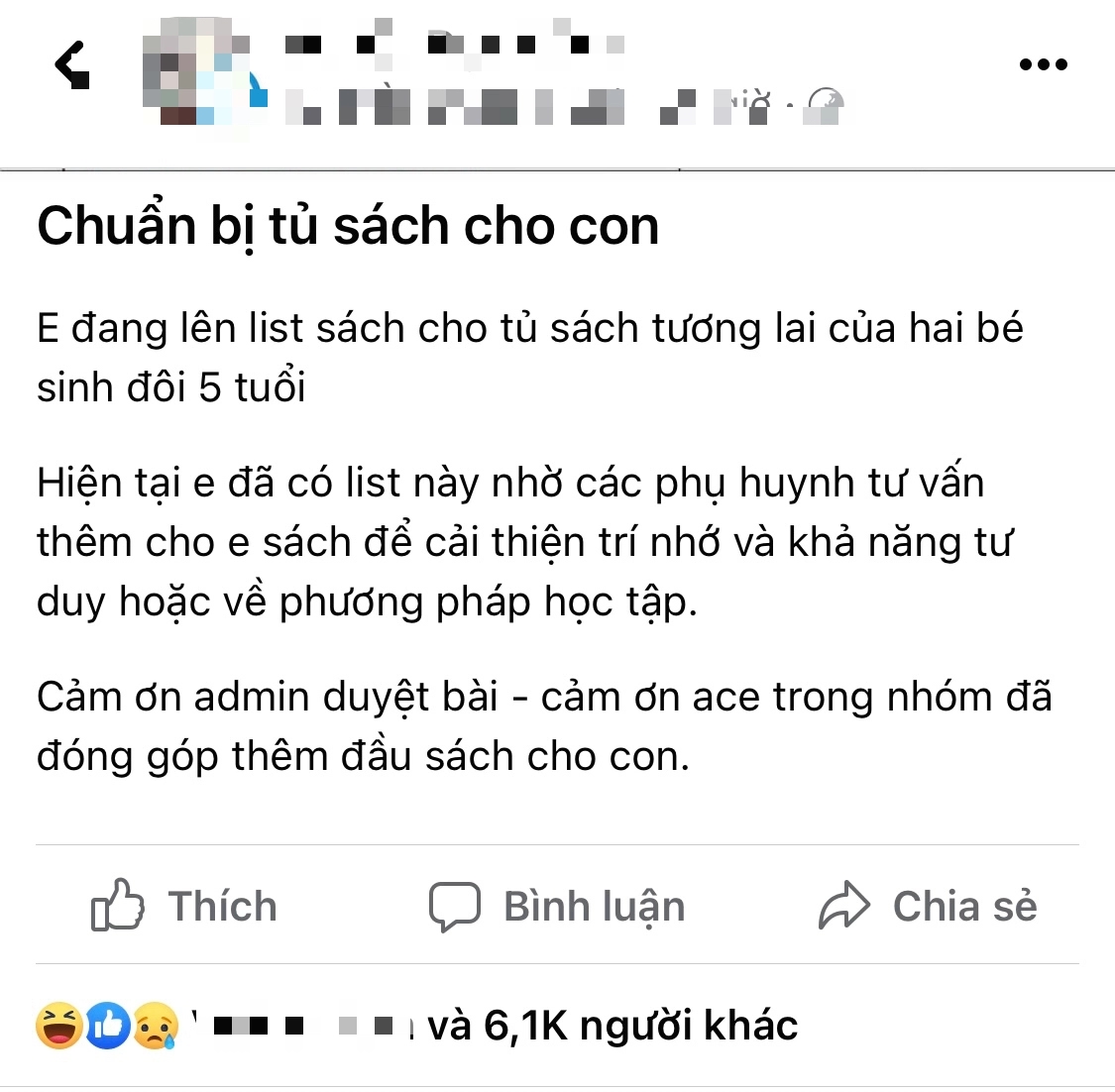 Con mới 5 tuổi, ông bố Hà Nội gây choáng vì chuẩn bị toàn sách về nhân sinh-1