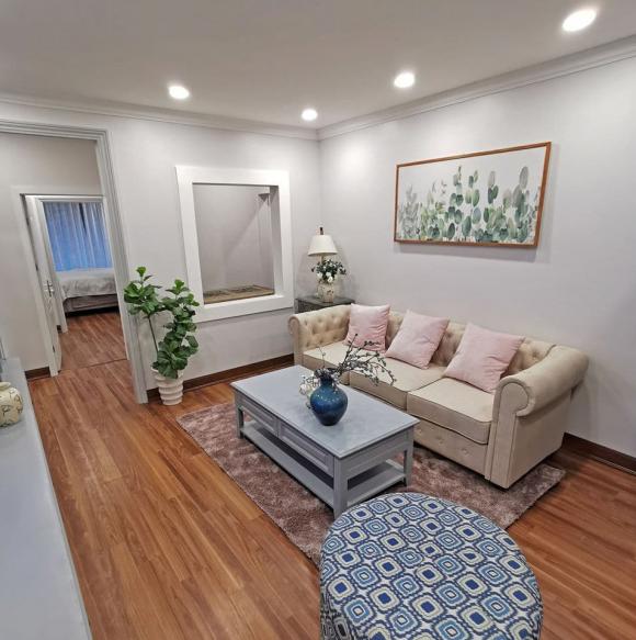 Cải tạo nhà tập thể cũ, xuống cấp gần như không thể ở được thành không gian sống hiện đại-4