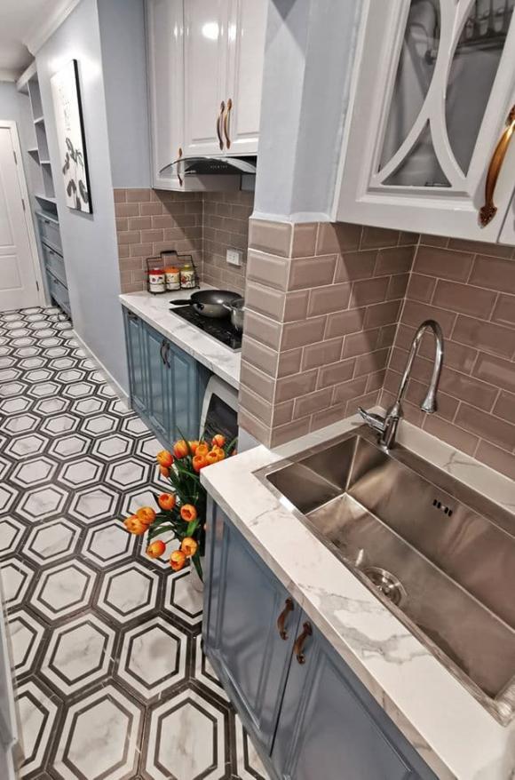 Cải tạo nhà tập thể cũ, xuống cấp gần như không thể ở được thành không gian sống hiện đại-10