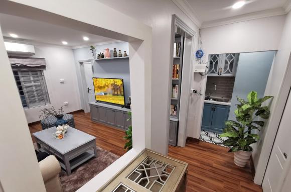 Cải tạo nhà tập thể cũ, xuống cấp gần như không thể ở được thành không gian sống hiện đại-11