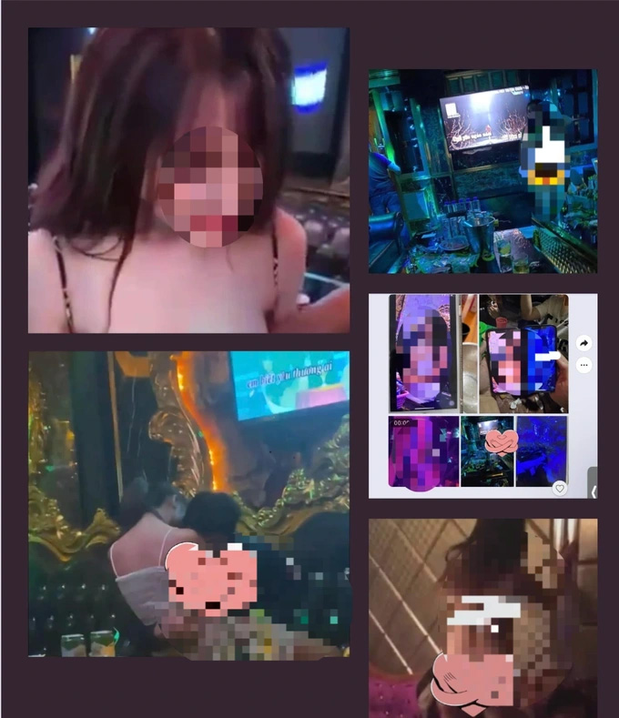 Xác minh hình ảnh nữ nhân viên khỏa thân với khách ở quán karaoke-1