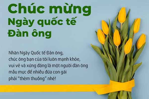 Vì sao 19/11 được chọn làm ngày Quốc tế Đàn ông?-3