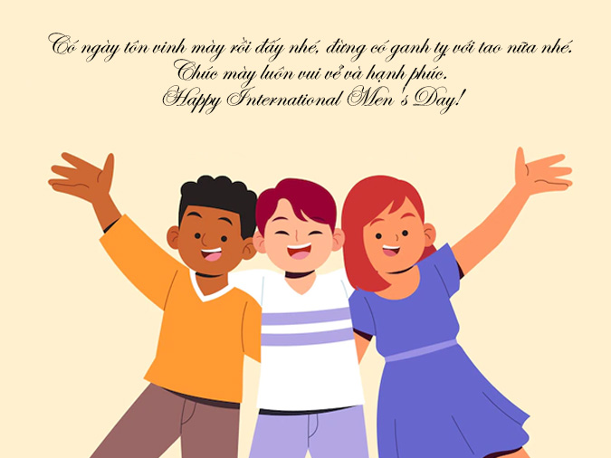 60 lời chúc mừng ngày Quốc tế Đàn ông 19/11 hài hước thú vị nhất-4