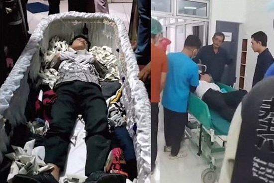 Màn kịch vụng về của người đàn ông Indonesia giả chết trong quan tài để trốn nợ