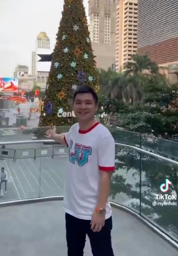 Chiều chuộng vợ, ông xã Đỗ Mỹ Linh từ chủ tịch hoá Tiktoker hợp tác quay clip cùng nàng Hậu-4