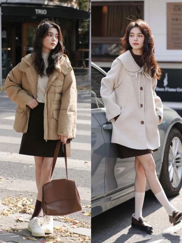 Trang phục mùa đông: Mẫu dịu dàng ngọt ngào đây rồi, mặc vào là toát lên khí chất-1