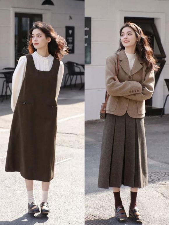 Trang phục mùa đông: Mẫu dịu dàng ngọt ngào đây rồi, mặc vào là toát lên khí chất-2
