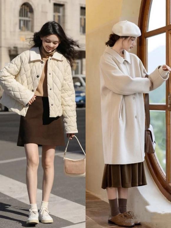 Trang phục mùa đông: Mẫu dịu dàng ngọt ngào đây rồi, mặc vào là toát lên khí chất-3