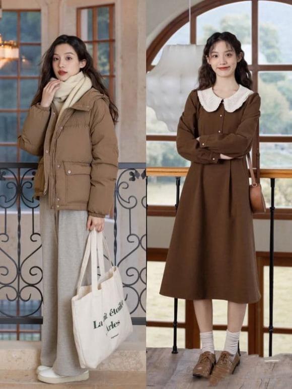 Trang phục mùa đông: Mẫu dịu dàng ngọt ngào đây rồi, mặc vào là toát lên khí chất-4