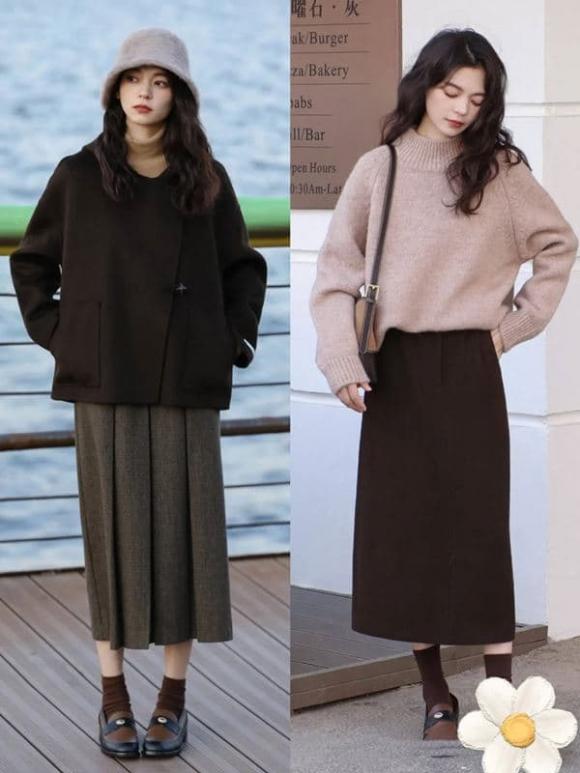Trang phục mùa đông: Mẫu dịu dàng ngọt ngào đây rồi, mặc vào là toát lên khí chất-9