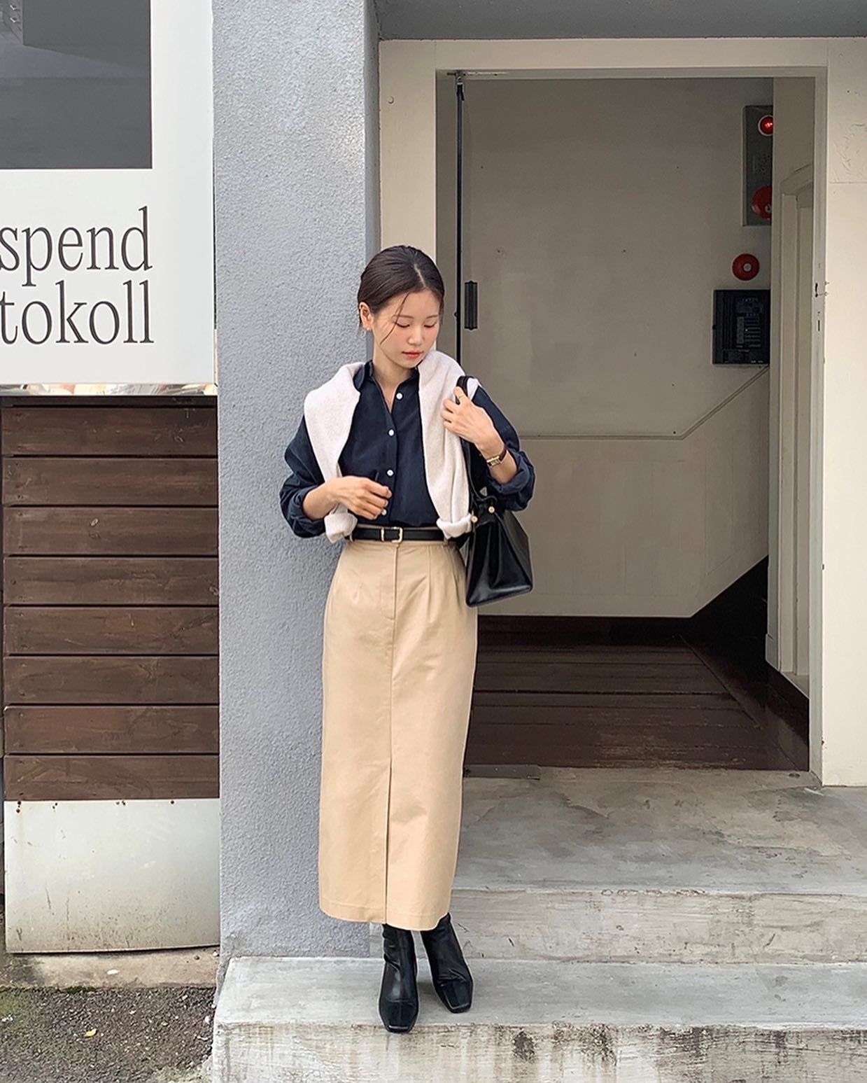 10 cách diện boots đúng chất công sở-6