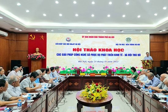 Thúc đẩy chuyển đổi số phục vụ phát triển kinh tế - xã hội Thủ đô