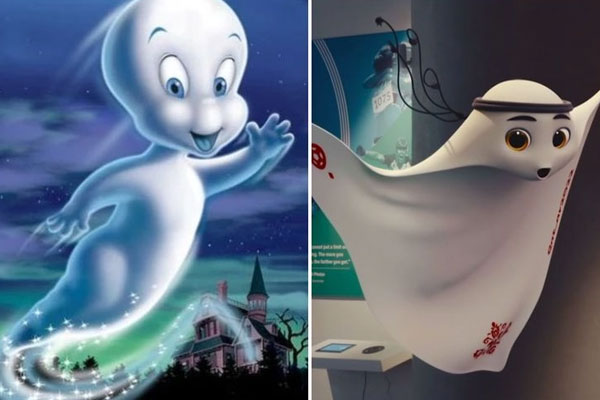 Linh vật World Cup 2022: Hồn ma hay tờ khăn giấy?-4