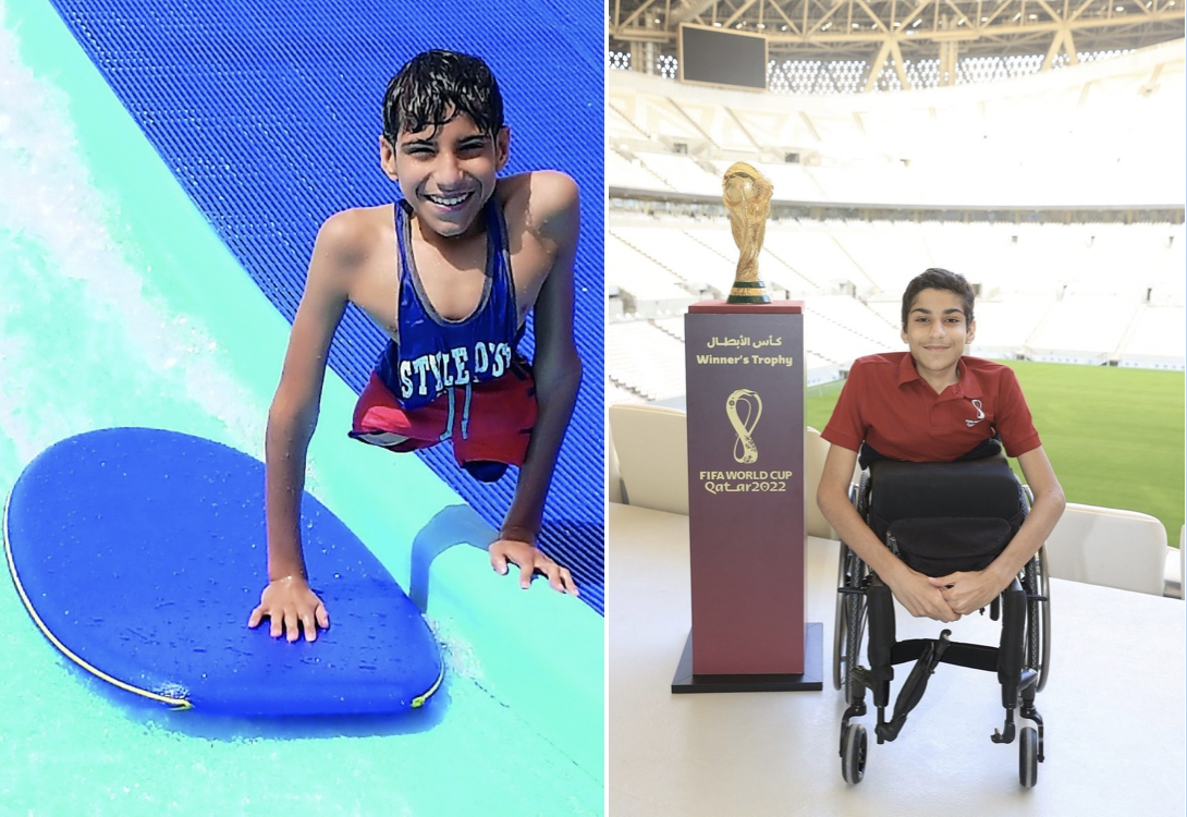 Câu chuyện truyền cảm hứng về chàng trai không chân làm Đại sứ World Cup 2022-2