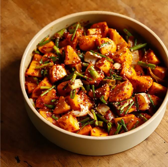 Loại quả đang rộ, đem làm kim chi ăn ngon tuyệt-8