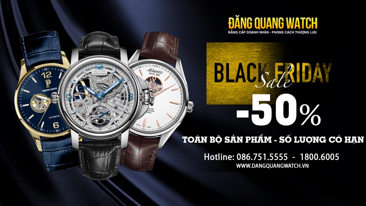 Đăng Quang Watch ‘sale sập sàn’ ngày Black Friday-1
