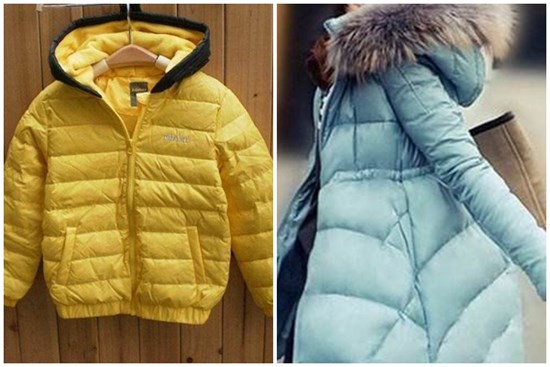 Áo khoác lông vũ bị vón cục lại sau khi giặt, chỉ cần một chiếc móc áo là lại về hình dáng ban đầu