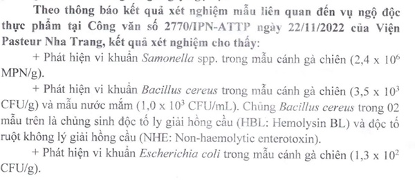 3 loại vi khuẩn có trong món cánh gà chiên gây ngộ độc ở trường iSchool nguy hiểm ra sao?-2