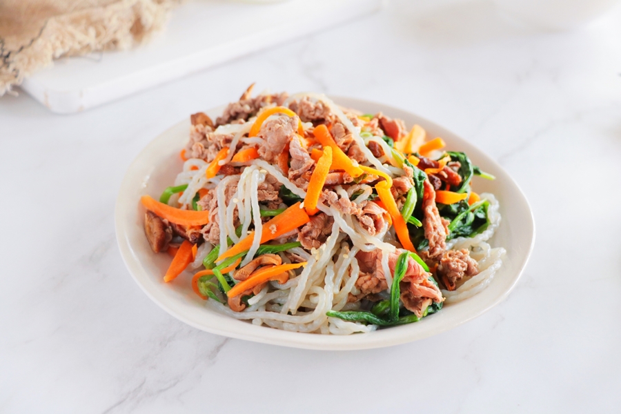 Miến trộn thịt bò - món ngon nhẹ bụng-7