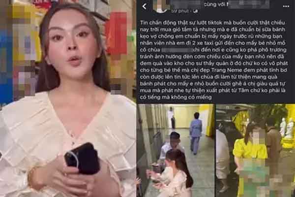 Xuất hiện clip Trang Nemo tung cước đá một cô gái trẻ giữa ồn ào quỳ gối xin lỗi bị hại tại Tòa-4