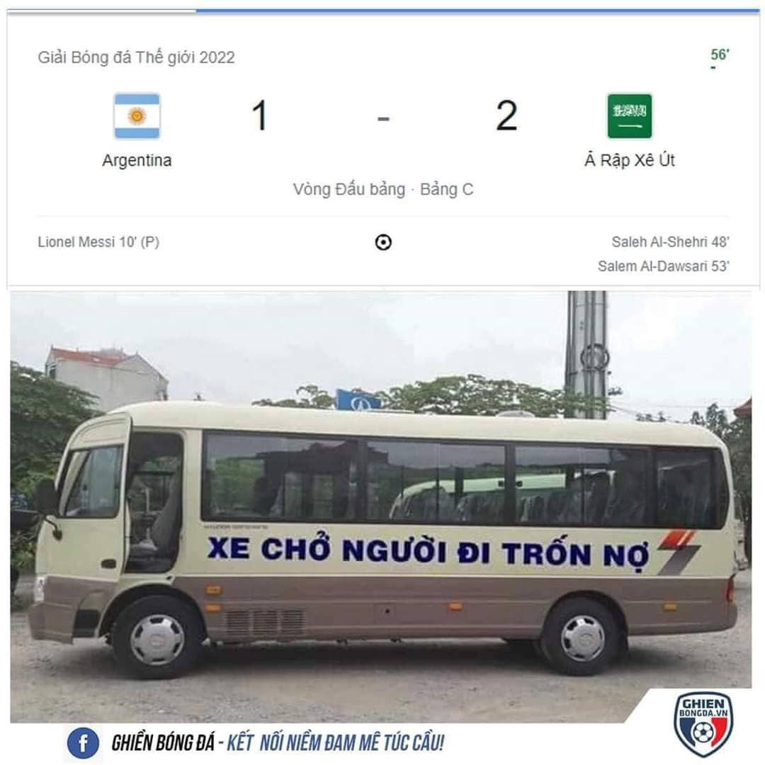 Facebook ngập ảnh chế hài hước sau trận Argentina thua sốc Saudi Arabia-6